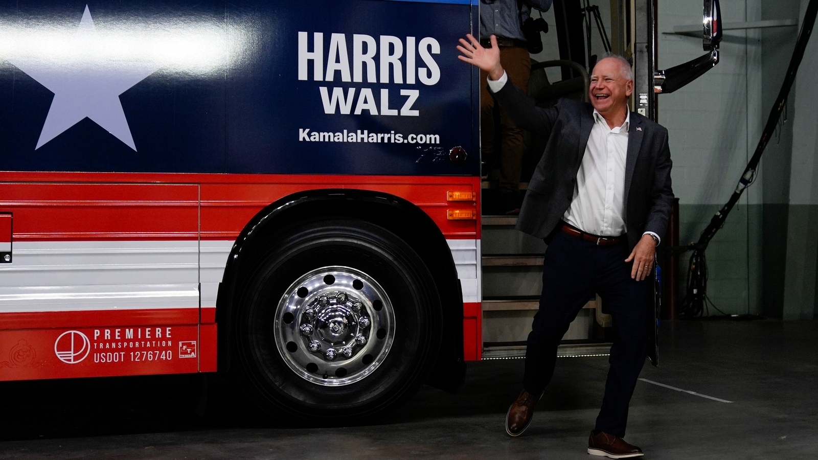 Vice Presidential nominee | Tim Walz to campaign in North Carolina with a stop in Durham and Winston-Salem