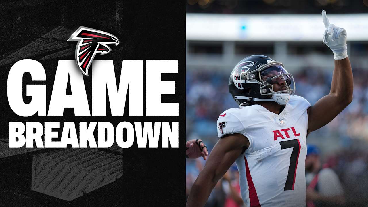 What happened in Falcons road win against Panthers in Week 6