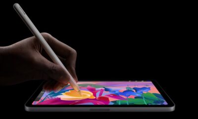 Someone drawing on iPad Mini with Apple Pencil