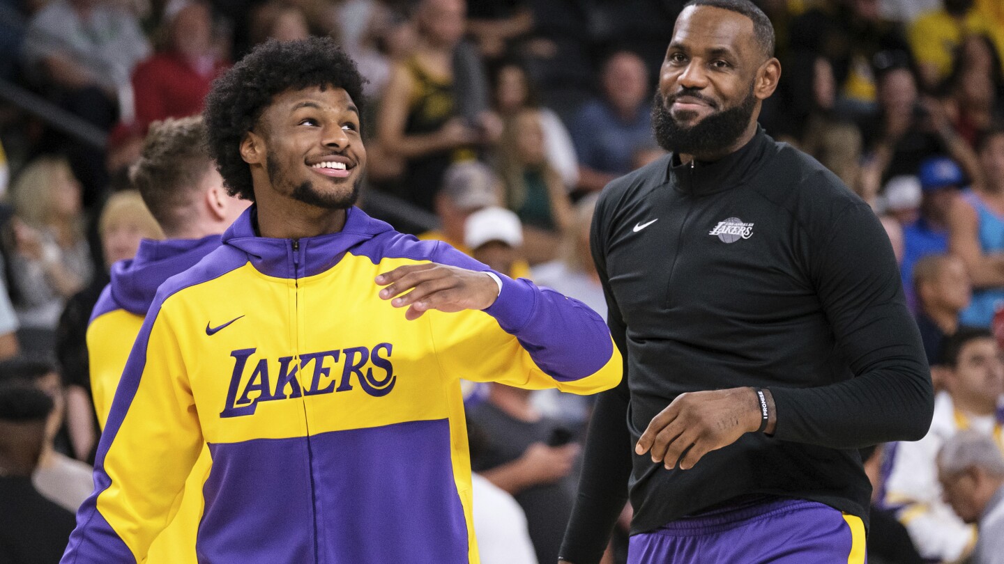 While LeBron and Bronny prepare for their historic family pairing, the Lakers shrug off the critics