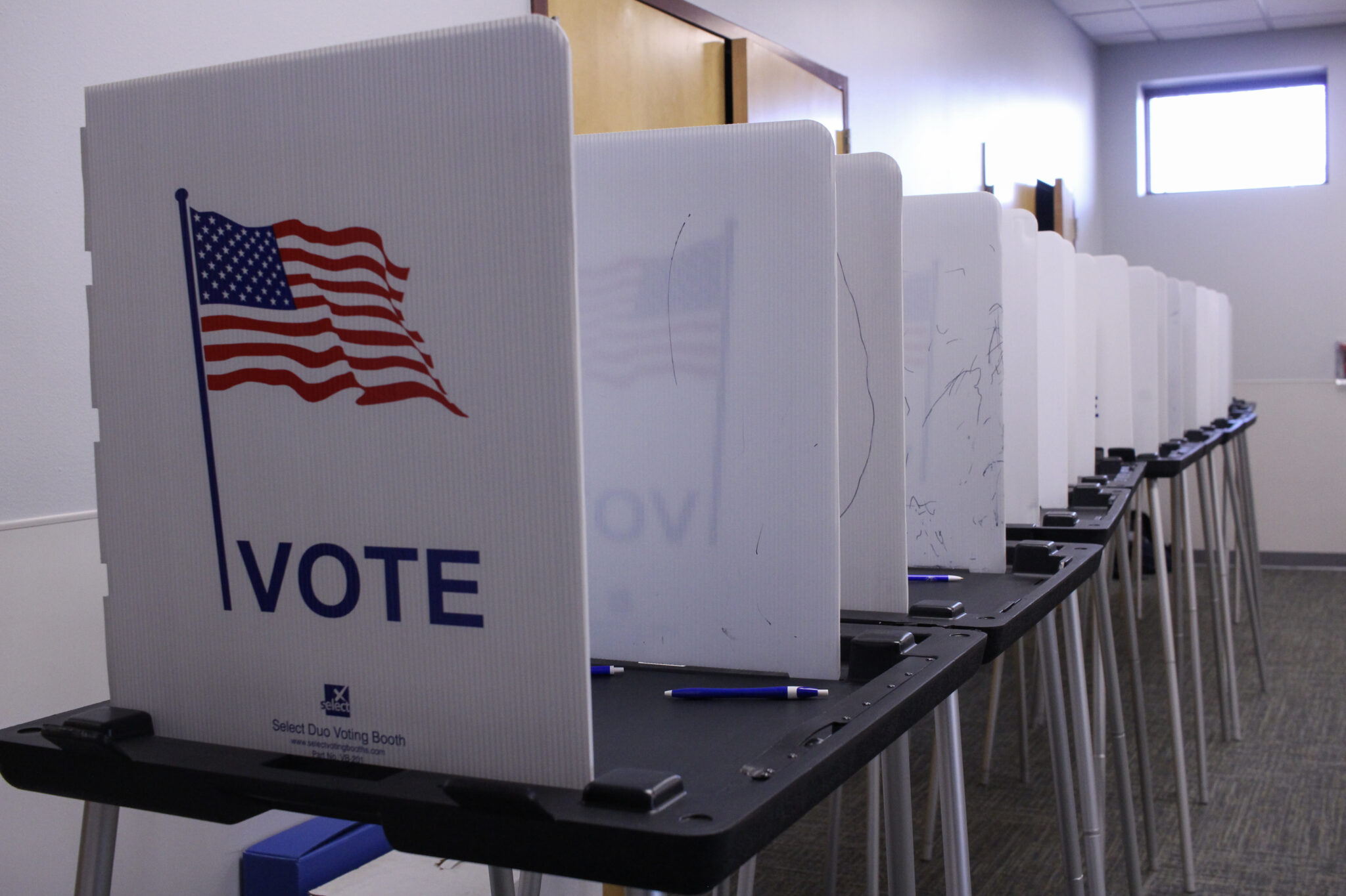 Voting carrels