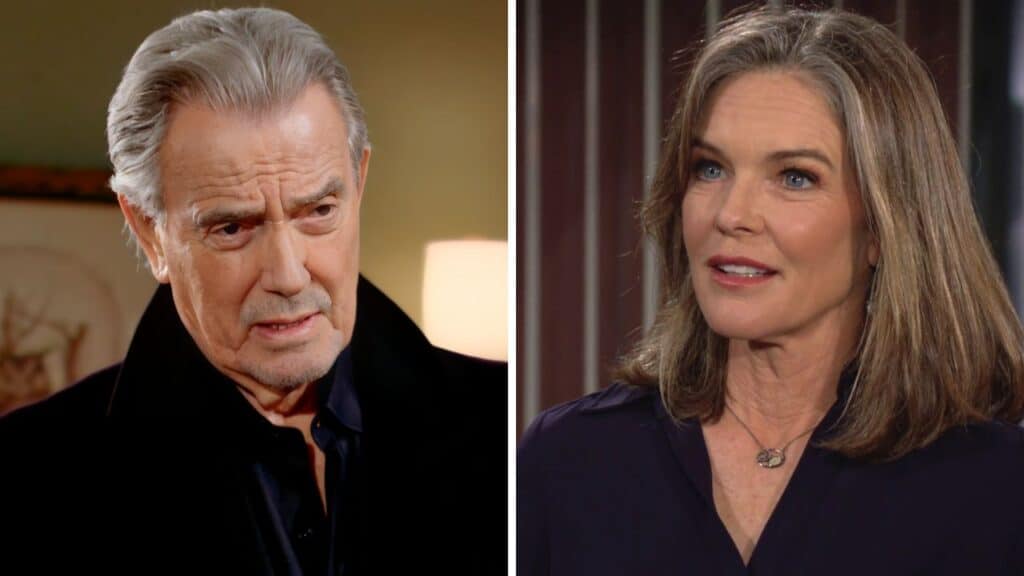 Young and the Restless - Victor Newman and Diane Jenkins