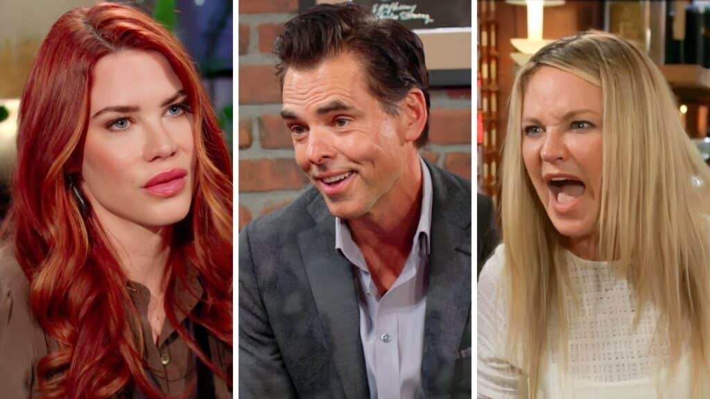 Young and the Restless: Sally Spectra, Billy Abbott, and Sharon Newman