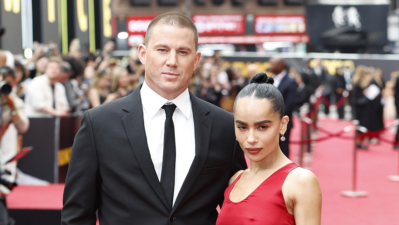 Channing Tatum and Zoë Kravitz