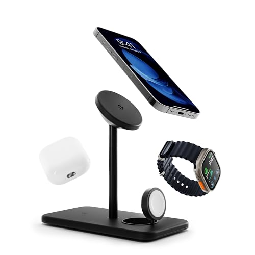 For the Electronics-Obsessed: Twelve South HiRise 3 Deluxe 3-in-1 Wireless Charging Station