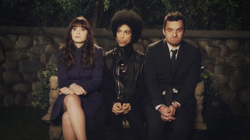 New Girl s Hannah Simone Says Prince Had Crush on Her Requested a Scene Just to Be in a Room With Her 509