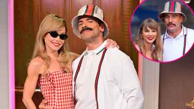 Promo Kelly Ripa and Mark Consuelos Channel Taylor Swift and Travis Kelce for Halloween 02