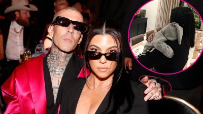 Travis Barker Shares Sweet Pic of Kourtney Kardashian Holding Rocky Thirteen