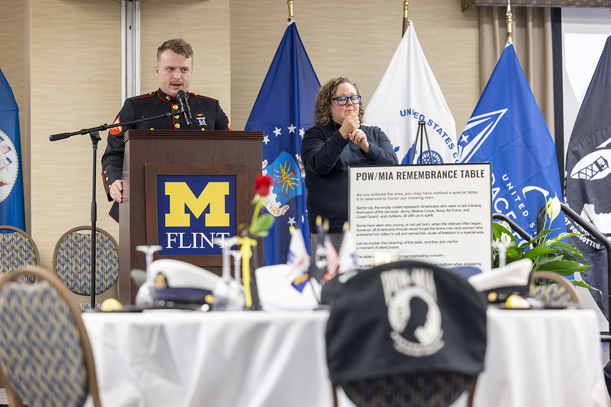 UM-Flint Veterans Day programming open to all, Nov. 11