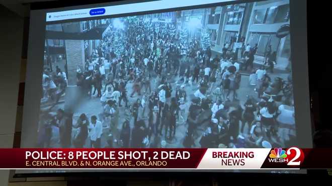 chaotic downtown orlando shooting