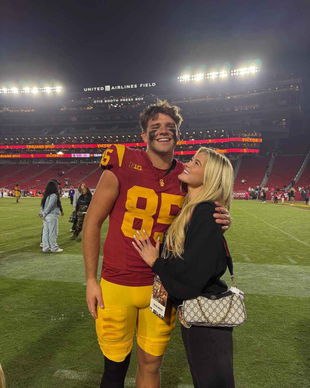 DWTS Rylee Arnold and USC Football Player Boyfriend Walker Lyons Relationship Timeline