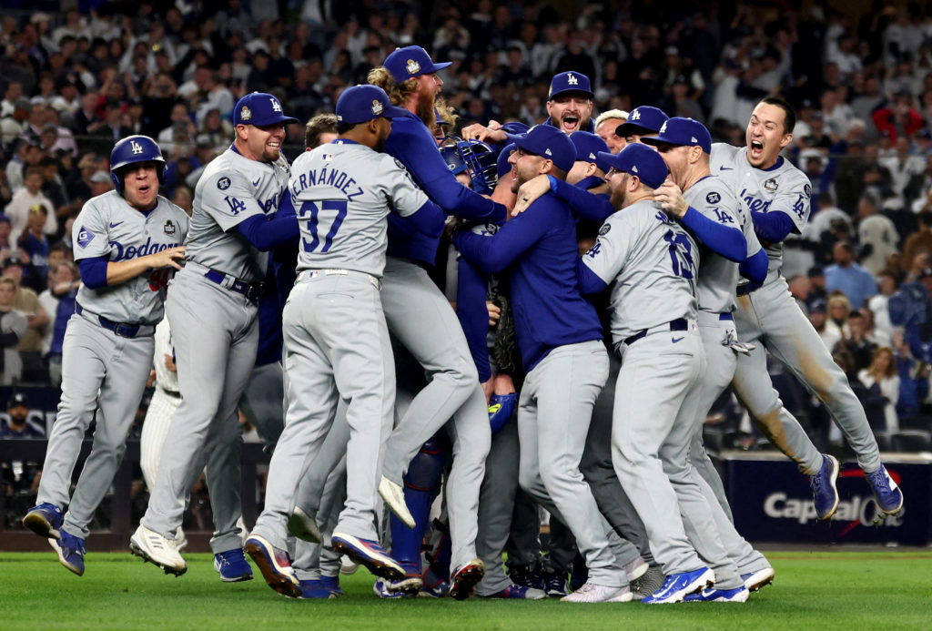 MLB: World Series-Los Angeles Dodgers at New York Yankees