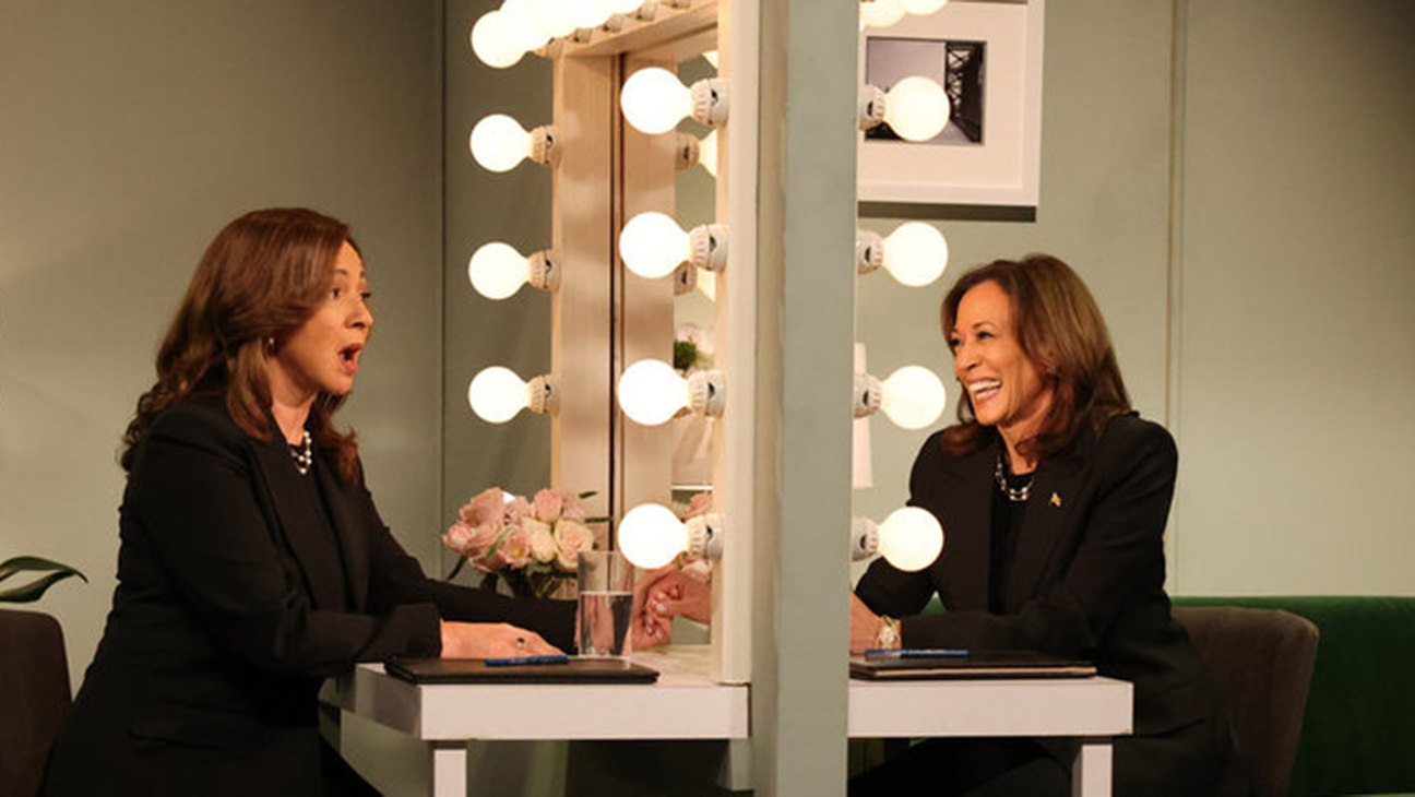 Maya Rudolph and Kamala Harris on 'Saturday Night Live.'