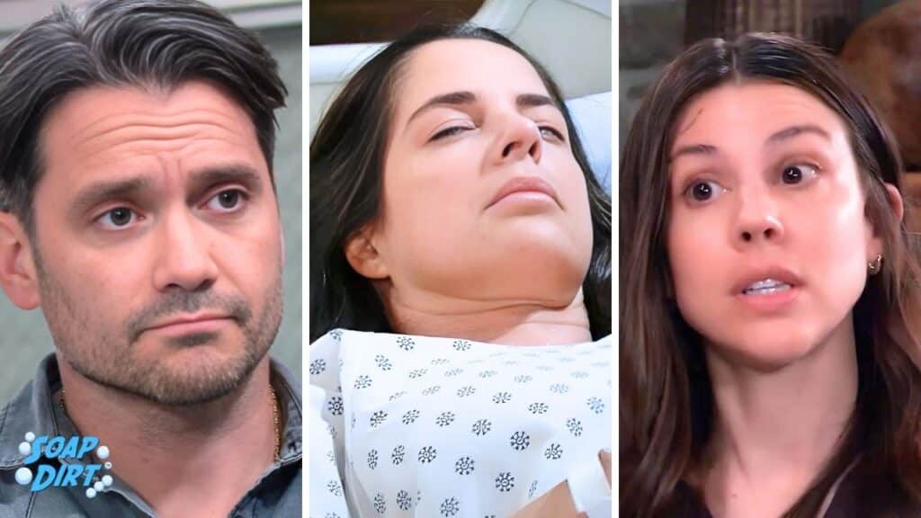 General Hospital: Dante Falconeri, Sam McCall and Kristina Corinthos