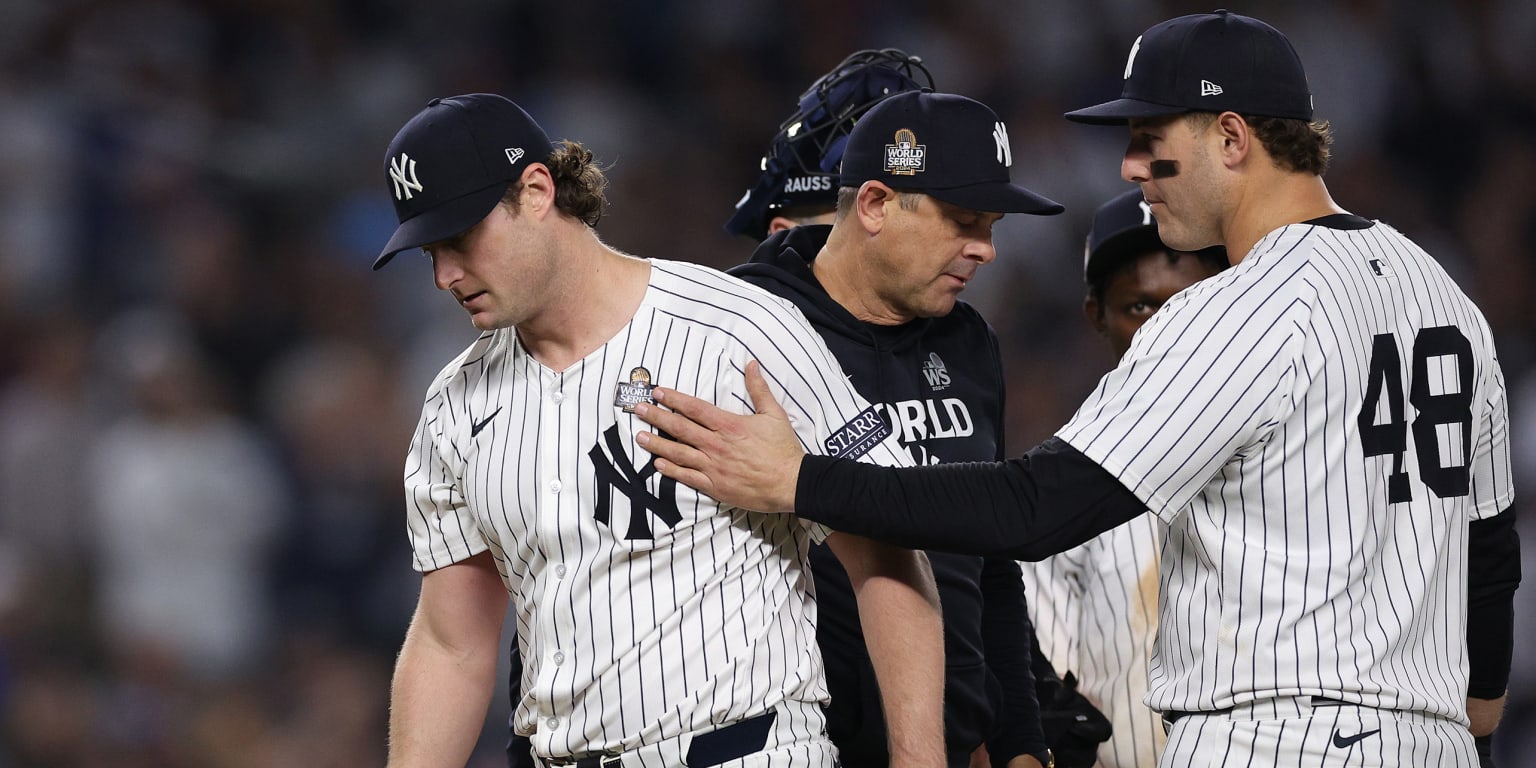 Gerrit Cole pitches through tough 5th inning in World Series Game 5