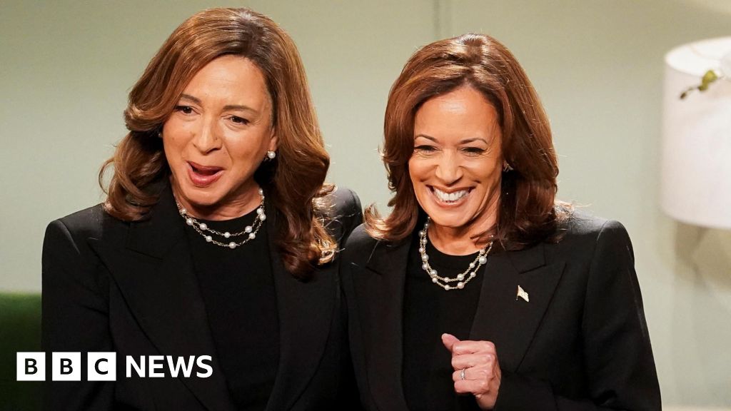 Kamala Harris appears on Saturday Night Live