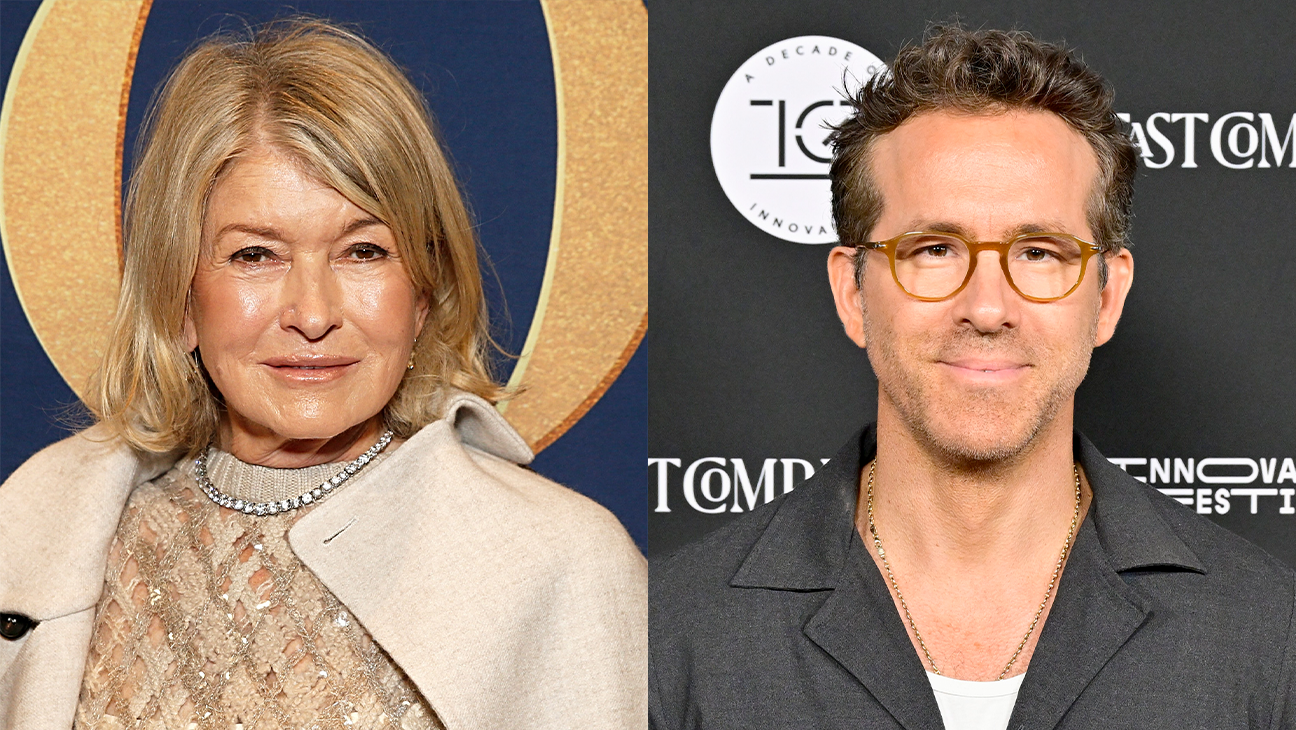 Martha Stewart and Ryan Reynolds