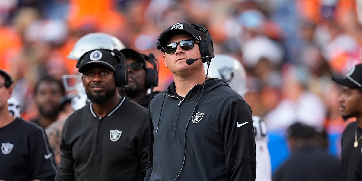 Raiders fire offensive coordinator Luke Getsy and 2 other offensive coaches