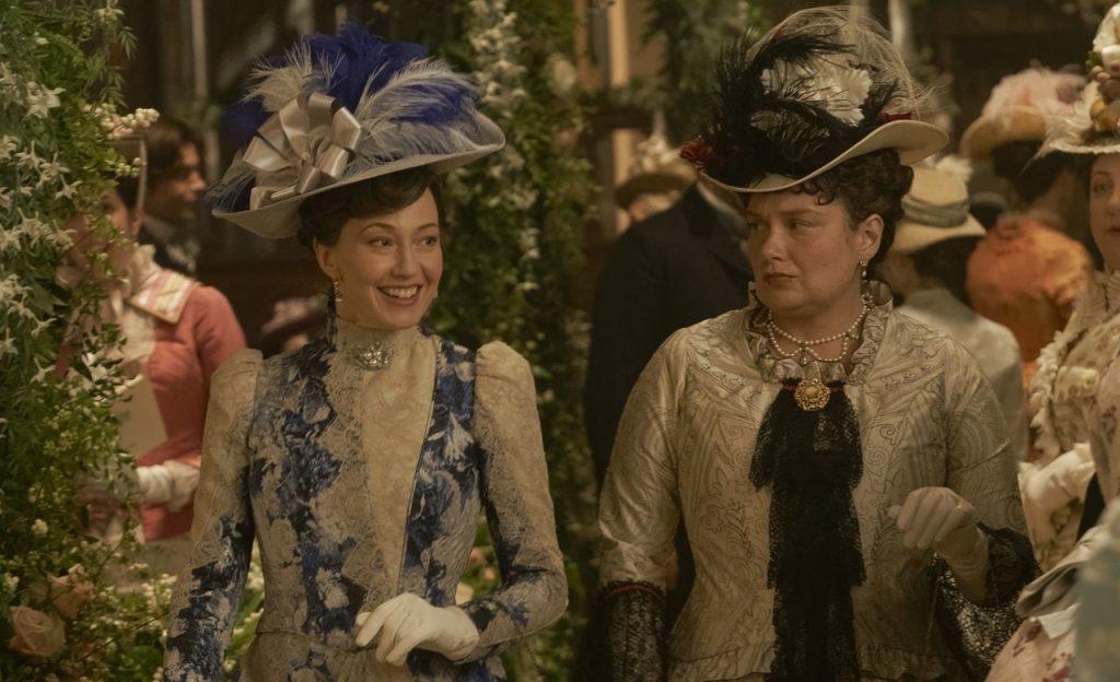 Carrie Coon Talks Merritt Wever’s Role In ‘The Gilded Age’ Season 3