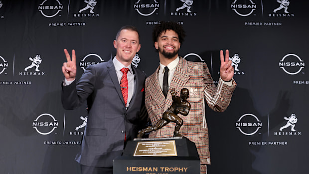 Lincoln Riley USC Trojans College Football Analyst Big Ten Conference Buyout Caleb Williams 2026 Recruiting Cycle