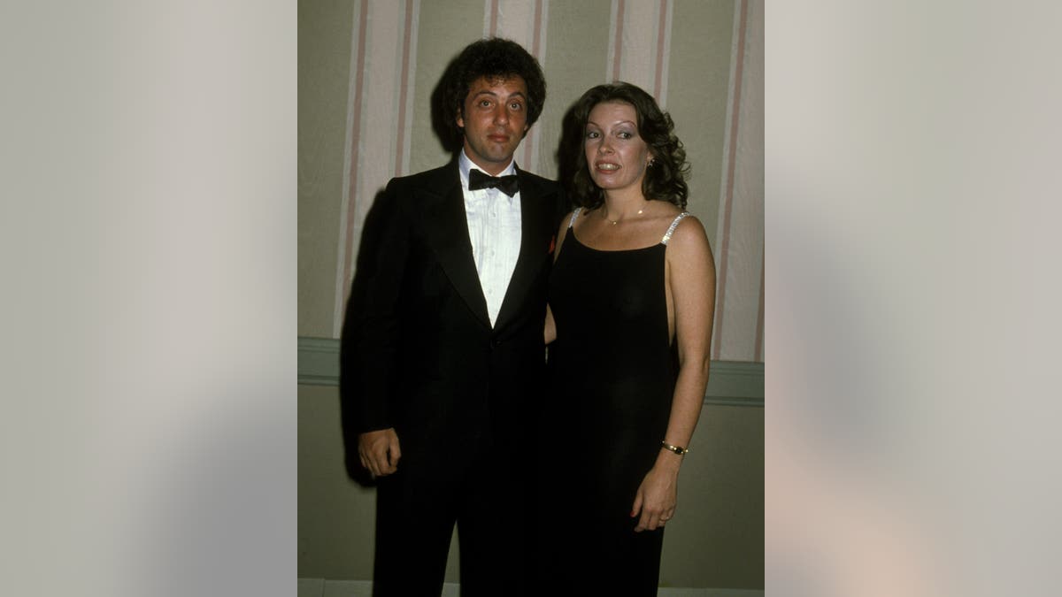 Billy Joel with first wife Elizabeth Weber in 1979
