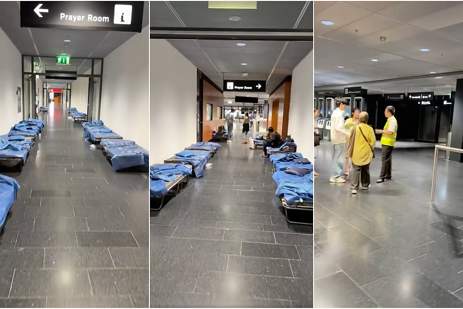 Dubai-bound Emirates passengers face overnight ordeal at Zurich Airport after flight delay