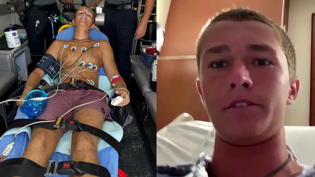 Florida surfer recovering after shark attack: 'Had my foot in its mouth for a good little bit'