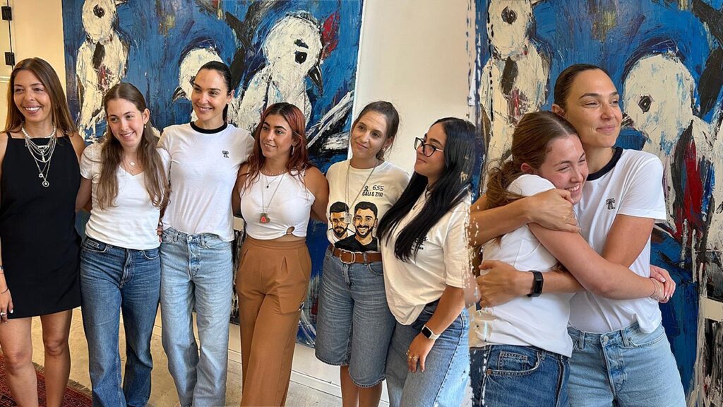 'Wonder Woman' star Gal Gadot meets with Hamas captivity survivors