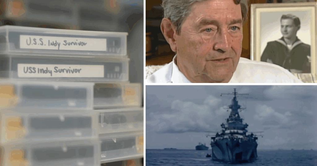 Man who survived sinking of USS Indianapolis shares his story