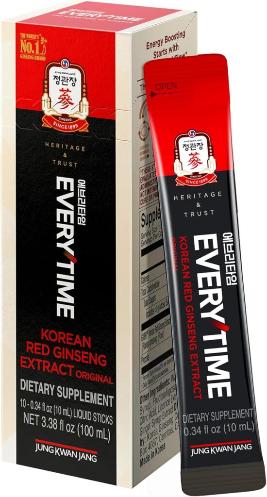 Jung Kwan Jang Korean Red Ginseng Extract Everytime 3000mg