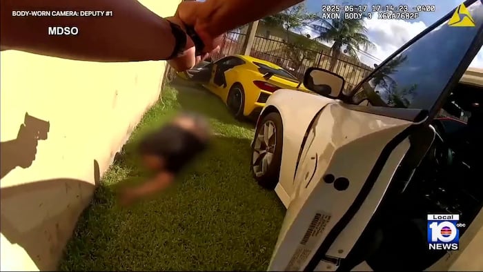Video shows Miami-Dade deputy shoot, kill man in West Little River