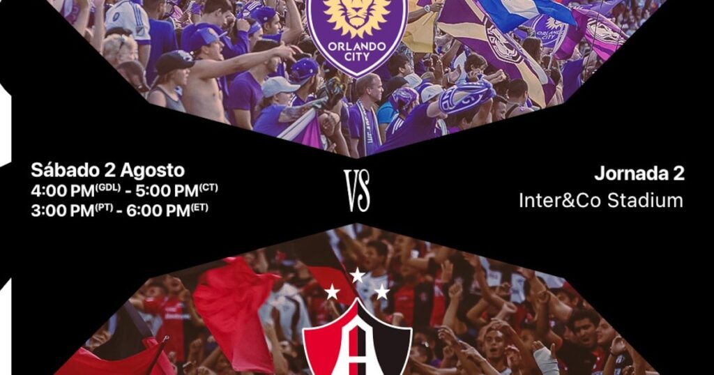Orlando City vs Atlas: ¿A qué hora y por dónde ver en México el duelo de la Leagues Cup?