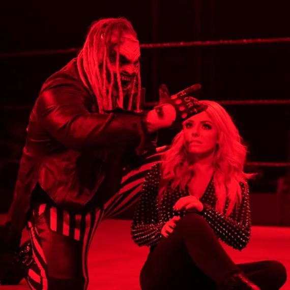 Alexa Bliss meets The Fiend
