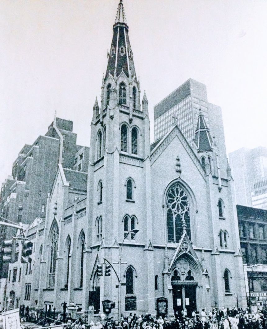 Saint Peter's Lutheran Church, pictured here before 1970.