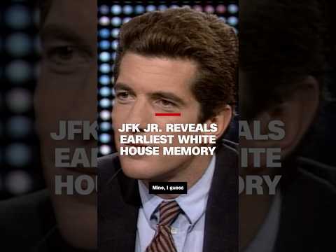 Video JFK Jr. reveals his earliest White House memory