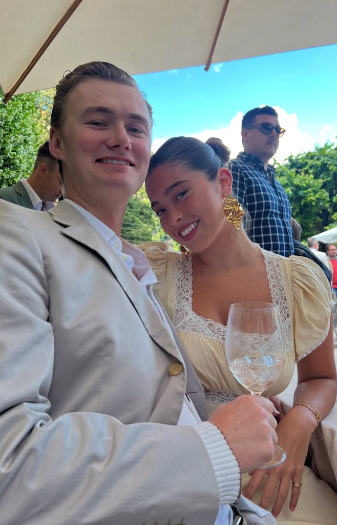 Photo shared by Kelly Ripa's daughter Lola Consuelos with her boyfriend Cassius Kidston as their celebrated another year together