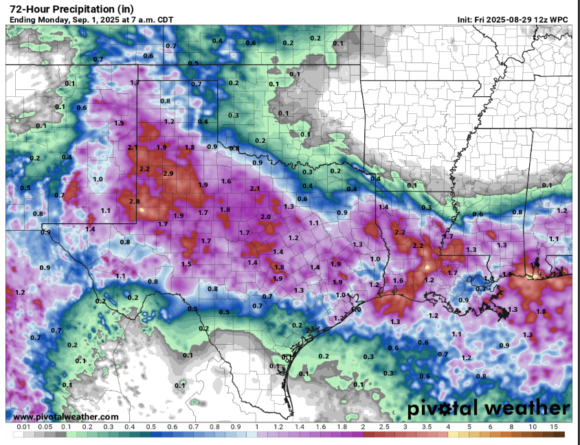 Austin faces heavy rainfall, flood threat with weekend cold front