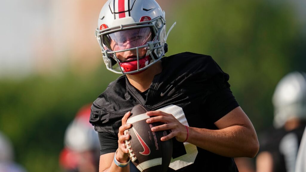 Julian Sayin named starting quarterback for Ohio State football