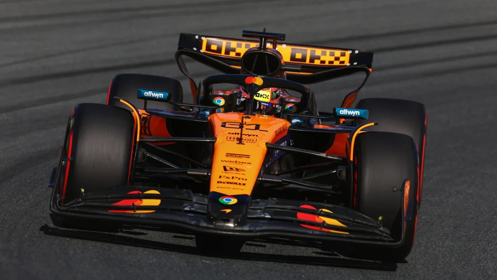 ZANDVOORT, NETHERLANDS - AUGUST 30: Isack Hadjar of France and Visa Cash App Racing Bulls looks on