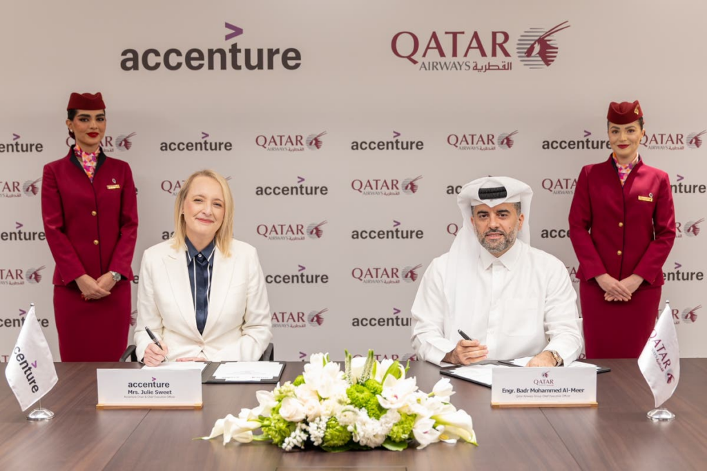 Qatar Airways and Accenture Embark on AI-Powered Partnership to Set New Benchmark in Aviation Excellence