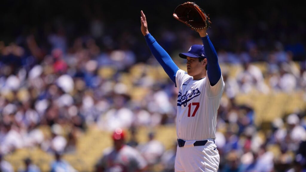 Shohei Ohtani gets 1,000th hit on HR and K's 8, but Dodgers lose