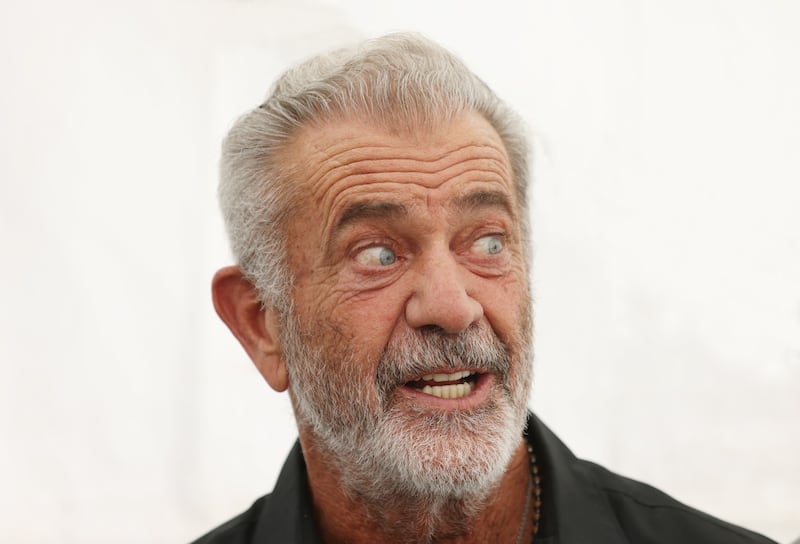 Mel Gibson at the King John Summer Prom Festival in  Trim, Co Meath. Photograph: Bryan O’Brien/The Irish Times  
