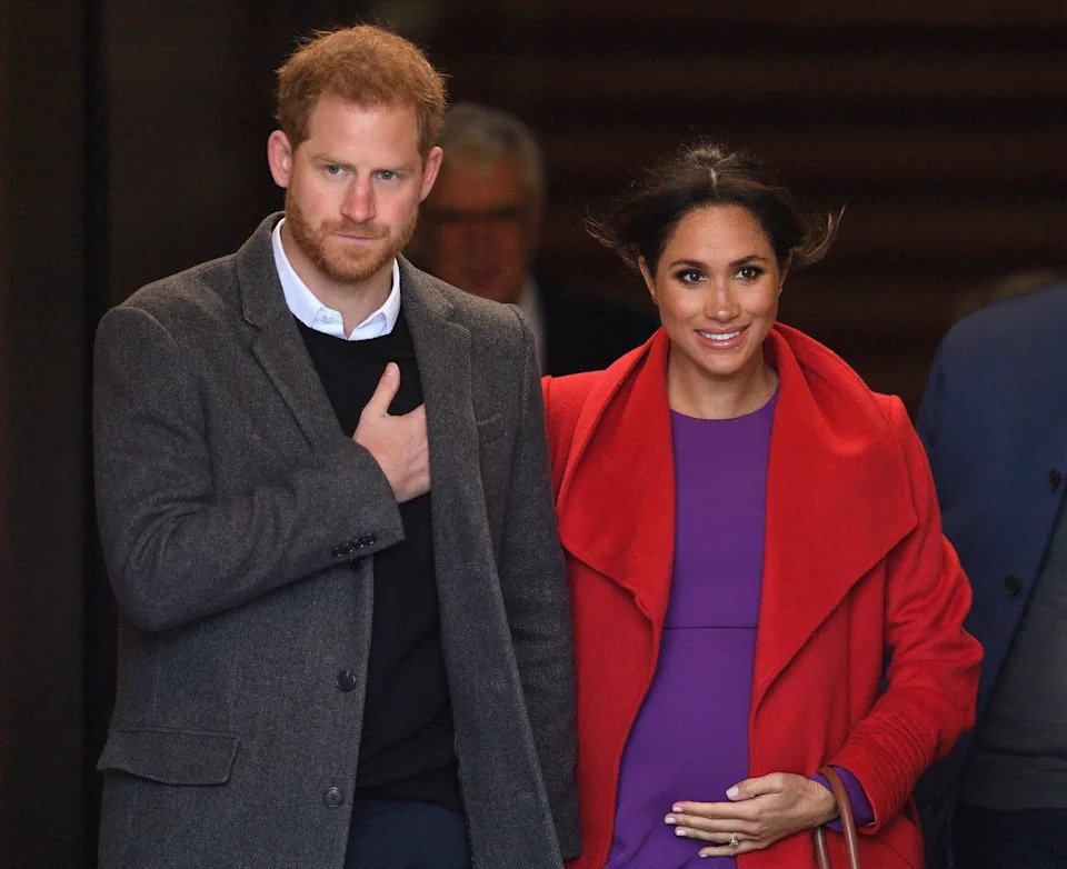 Prince Harry and Meghan Markle visit Birkenhead
