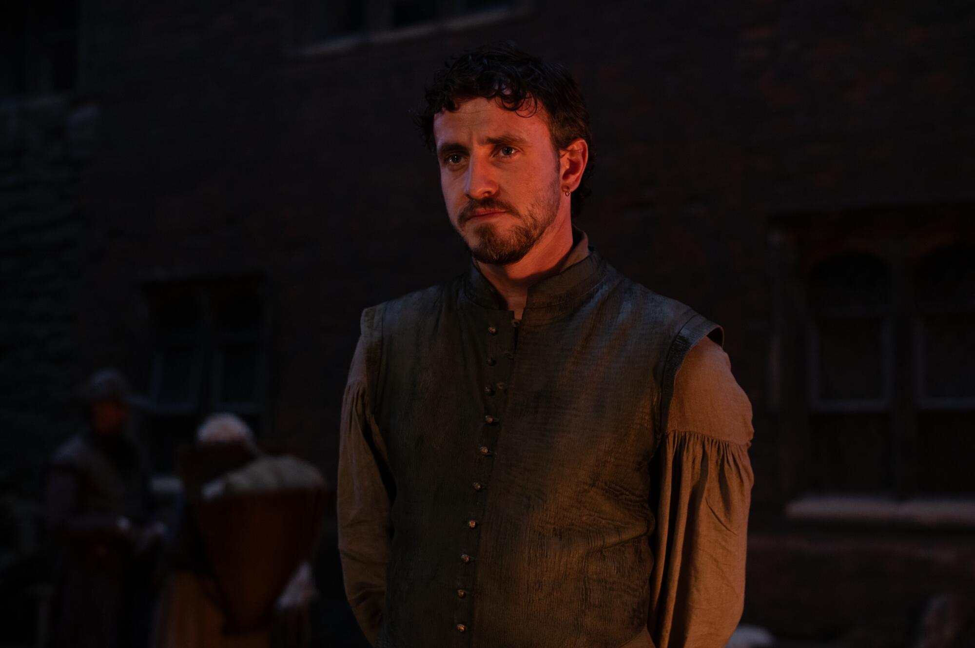 Paul Mescal as William Shakespeare in the movie 