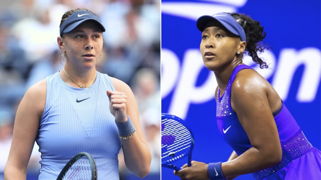 Naomi Osaka, Amanda Anisimova make U.S. Open semifinals : NPR
