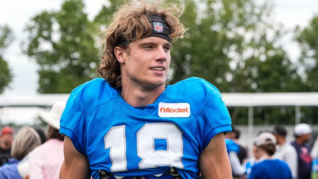 Detroit Lions rookie Isaac TeSlaa living his childhood dream