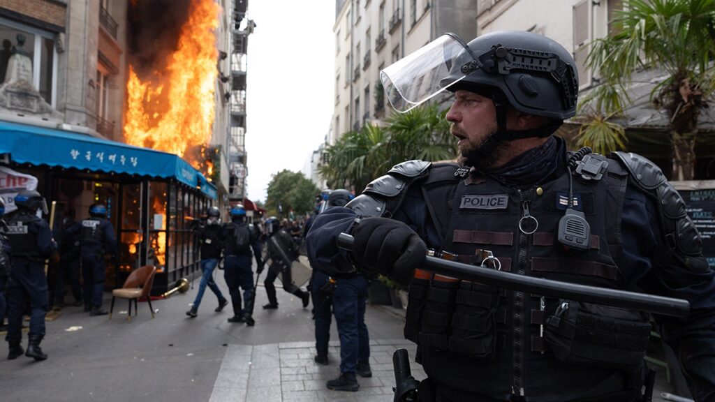 Hundreds arrested in France as 'Block Everything' protests erupt across country