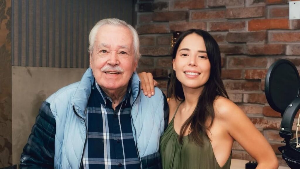 Majo Aguilar comparte su emoción por grabar dueto con su abuelito