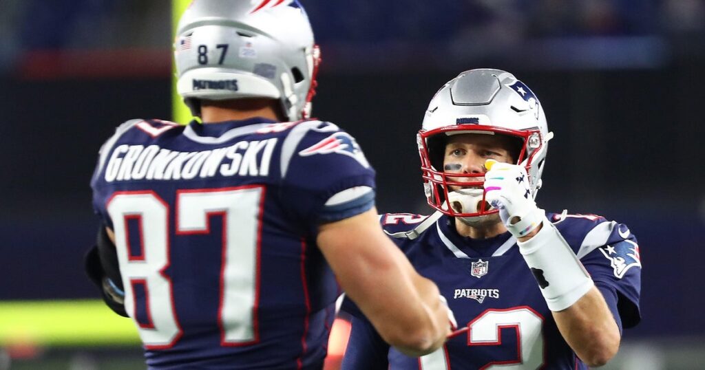 Tom Brady jokes about another comeback after his viral pass to Rob Gronkowski