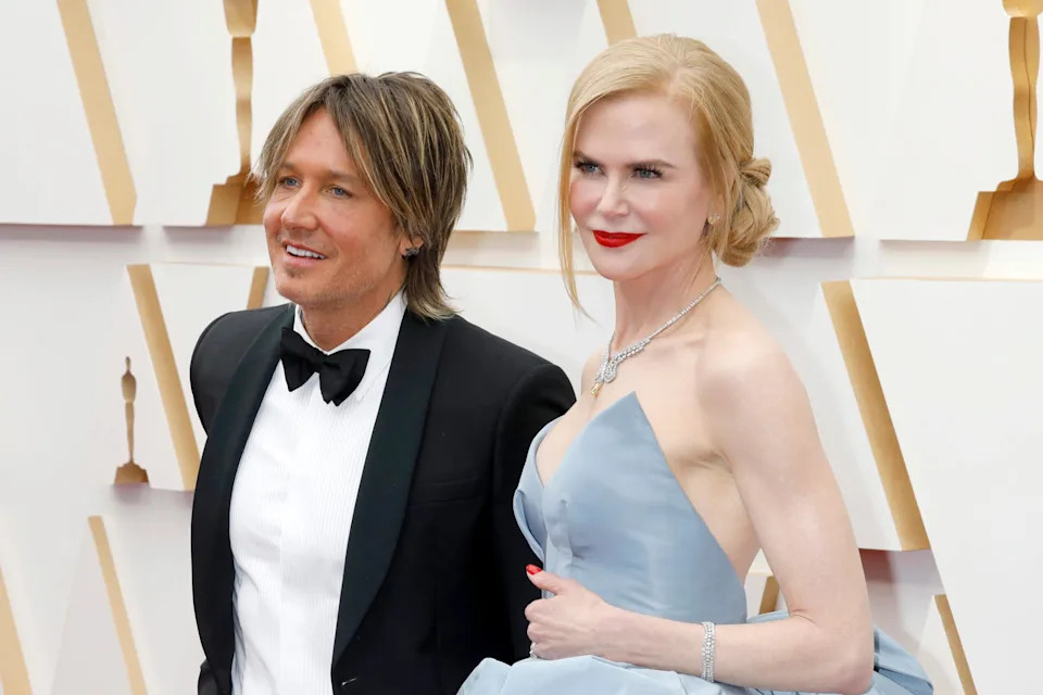 LOS ANGELES - MAR 27: Keith Urban, Nicole Kidman at the 94th Academy Awards at Dolby Theater on March 27, 2022 in Los Angeles, CA